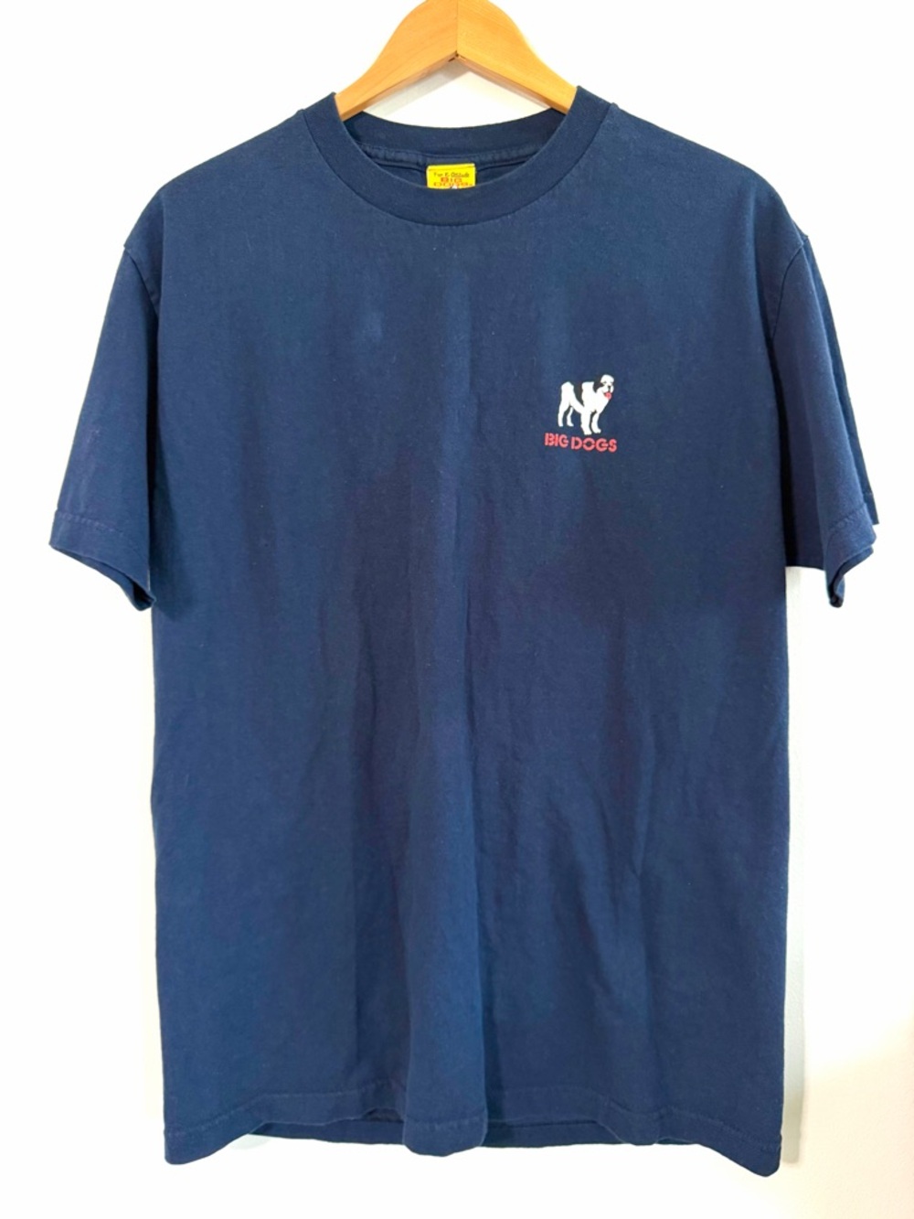 Big Dogs Navy Attitude Short-Sleeve Graphic Tee